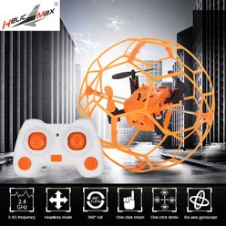Mini Drone Toy RC Quadcopter Headless Drone Toys Remote Control 1340 2.4GHz 4CH RC Ball drone Flip Ball Helicopter For boy gift