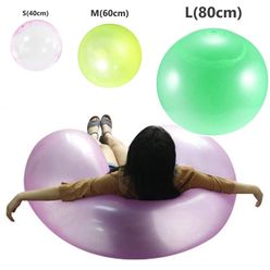 Children Outdoor Baby Bubble Balls Soft Squishies Air Water Filled Bubble Ball Blow Up Balloon Toy inflatable bath Balloon Toys