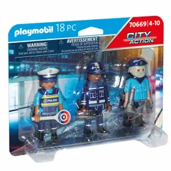 Playmobil 70669 City Action Police 3 Figure Set