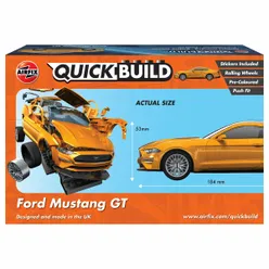 Airfix Quick Build Ford Mustang GT - Yellow