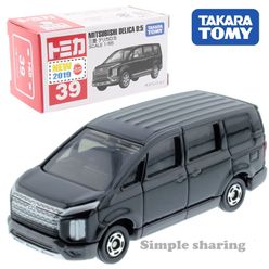 Takara Tomy Tomica No.39 Mitsubishi Delica D:5 Model Kit 1:65 Miniature Diecast Car Hot Baby Toys Pop Funny Kids Dolls