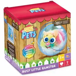 Pitter Patter Pets Busy Little Hamster - Bright Rainbow Edition Electronic Pet