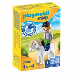 Playmobil 70410 1.2.3 Boy with Pony Figures