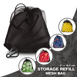 Storage Refill mesh bag for Nerf Gun Series For N-strike Elite /Rival Zeus /Mega/ Soft Bullets for Kids Children Gift