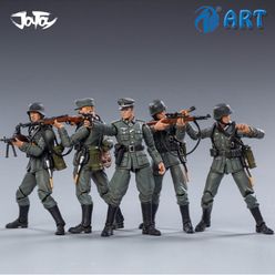JOYTOY 1/18 Figure WWII Mountain Division Wehrmacht  Soldiers Collectible Toy Military Model Christmas Gift
