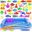 41pcs Magnet Fishing Toys with Inflatable Pool Kids Fishing Game Play Set Funny Classic Magnetic Fish Toys for Children Gift