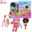 Original Brand Barbie Dream House  Little Mermaid  Mini Baby Dolls Boneca for Girls Girls 8 Cm Toys for Children New Model