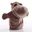 1pcs 25cm Hand Puppet Hippo Animal Plush Toys Baby Educational Hand Puppets Story Pretend Playing Dolls for Kids Gifts