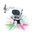 Dancing electric six-claw small 6 Robot with lights music robot children's educational toys Christmas birthday gift