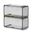 Hot Wheels 1/64 Cars Model Storage Box Boutique Display Transparent 5 Boxes Set Suitable for HotWheels Combined Boy Toys for Kid