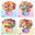 Buttons Bouquets flower DIY material package decorative paper cord children craft handmade creative Puzzles Beads Toys