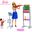 Barbie  Doll Music Teacher Playset Barbie Girl Pretend Doll Toy Violin Accessory joints can move FXP18 For Birthday Gift