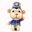 1pcs Animal Crossing Monkey Plush Toy Doll 20cm Animal Crossing Plush Doll Soft Stuffed Toys for Children Kids Gifts