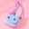 Girls Unicorn Flap Messenger Bag 3D Cartoon Plush Wallet Crossbody Bag Kids Keys Coin Purse Lovely Princess Mini Shoulder Bag