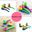Novelty Floating Blow Balls Tube Toy Classic Traditional Plastic Suspension Blowing Ball Recall Children Toys Kids Holiday Gift