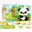3PCS/set Wooden Animal 3D Puzzle Toy For Children Educational Wood Jigsaw Cartoon Toys Training Games Puzzles Baby Christmas