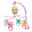 Baby bed bell 0-1 years old baby toy 3-6-12 months music rotating bedside bell rattle toy bed hanging for baby gifts