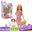 Original Brand Barbie Doll with Pet Princess Assortment Girl Fashion Fashionista Doll Toys for Girls Children Birthday Gift Toy