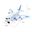Remote Control Airplane A380 Smart Electric Airbus with Flashing Lights
