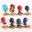 Marvel Cosbaby Spiderman Iron Spider Mini PVC Collection Action Figure Toys Movable Gifts for Kids 8pcs/set