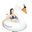 Pool float 120cm Inflatabl Black Swan White Swan Swimming Ring Water Supplies Mount Toy swan Lifebuoy Toy Gift