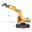 Toy Remote Control Excavator  toy car Automatic Alloy Plastic RC Truck Mini Engineering Excavator model for children's toys