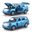 15CM Alloy Cars 1:32 LAND RR SUV car Pull Back Diecast Model Toy with light flashing simulation sound Gift toy For Boys Kids