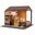 DIY Doll House Miniature Furnitures 3D Wooden Japanese-Style Doll House Handmade Toys For Children Christmas Gift 13827