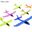 1pc 48cm Hand Launch Throwing Glider Aircraft Inertial Flying Foam Airplane Toys for Children Plane Models Fun Outdoor Game Toy