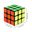 1pcs Classic Toys 3x3x3 Abs Sticker Block  Speed Magic Cube Colorful Learning Educational Puzzle Cubo Magico Toys