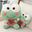 45/60cm Big Cute Fatty Big Eyes Frog Plush Toys Holding Donut Soft Down Cotton Animal Doll Stuffed Pillow Gift for Kids Lovers
