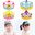 3PCS/set Non-woven DIY Crown Hat Princess Headwear Toy Handmade Creative Arts And Crafts Toys Learning Children Birthday Gifts