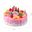 75pcs Birthday Cake Pretend Play Food Toy Set Kitchen Cutting Toy kit With Fruits Candle Play house toy gift for Kids Girl Boys