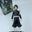 Demon Slayer Kamado Tanjirou Cute Standing Black Uniform PVC Action Figure Kimetsu no Yaiba Tanjirou Nezuko Toy 15cm