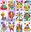 24Pcs/lot Kids DIY Sand Painting Toy for Children Drawing Board Sets BubbleSand Handmade Picture Paper Craft Sand Draw Art