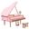 3D Wooden DIY Puzzle Piano Musical Instrument Model Toy For Girls Phonograph Building Kits Handmade Jigsaw Wood Puzzles Kids Toy