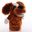 1pcs 25cm Hand Puppet Dog Animal Plush Toys Baby Educational Hand Puppets Story Pretend Playing Dolls for Kids Children Gifts