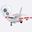 A380 Toys RC Airplane with Music Lights Large Electric-Remote-Control-Airplane Toy