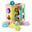 Baby Toy Wooden block Chopping Block Shape matching Wooden box DIY Beads Baby Educational Wooden toy for children gifts