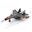 New Simulation Pull Back Die Cast Plane Toy With Sound And Light Military Fighter Aircraft  Metal Model Toys