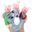 Cartoon Animal Finger Puppet Finger Toy Finger Doll Baby Cloth Educational Hand Toy Soft Doll Plush Toys for Children Gift