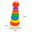 Baby Toy Wooden Rainbow Stacking Ring Tower Blocks Toys for Children Early Learning Color and Shape Donut Rings Wood Puzzle MC16