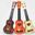 4 Strings Children Simulation Playable Ukulele Guitar Educational Music Instruments Toy Gifts for Beginners