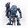 JOYTOY Free Man Action 1/18 Robot STEEL BONE Blue Heavy Firepower Mecha  Collection Model Toys Christmas Present Gift