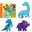 Wooden Big Size Puzzle Toys for Children 26 Letter Number Cartoon Dinosaur Animal Wood Jigsaw Kids Baby Early Educational Toy