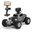 1:16 Retro high speed remote control vehicle off-road HD camera military card RC climbing car Bigfoot toy gifts for kids