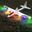 Airplanes Luminous USB Charging Electric Hand Throwing Glider Soft Foam Coloured Lights DIY Model Launch Toy for Children Gift 2