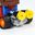 Mini Blocks  Cartoon Building Toy Victory Kart Car Auction Figures Yoshi Model Bricks Wario Anime Brinquedos Kids Gift