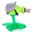 1pcs 30cm Plants vs Zombies Plush Toys PVZ Plants Gatling Pea Peashooter Soft Stuffed Toy Doll for Children Kids Gifts