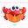 New Funny Bubble Crabs Bath Toy with Sucker Maker Music Bathroom Shower Pool Bathtub Soap Swimming Machine Gift for Children